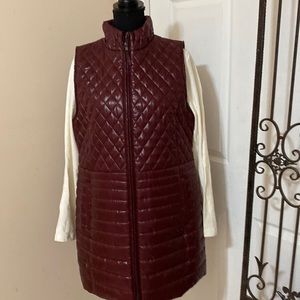 NWOT Talbots Quilted Primaloft Vest Size Large